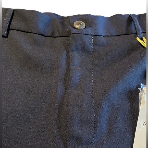 Canali Impeccable Navy Blue Flat Front Wool Trousers Size 38 R - Picture 7 of 15